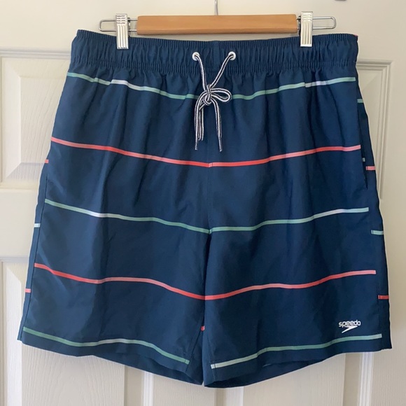 2 pair of men’s swim trunks. Size large - Picture 2 of 7